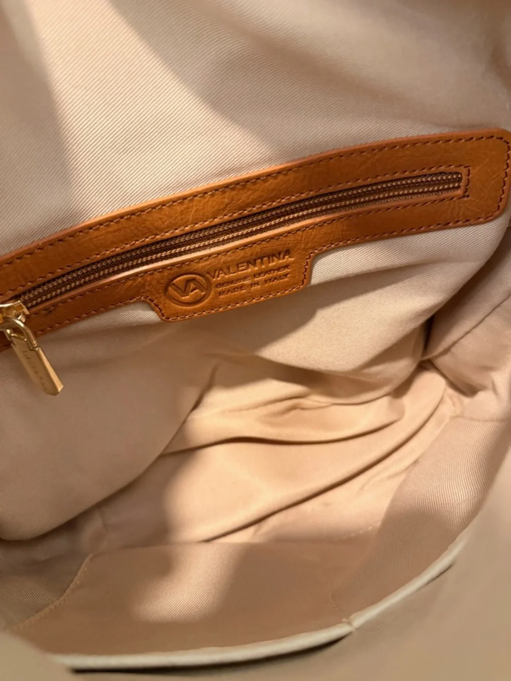Valentina Leather and Straw Hobo Bag